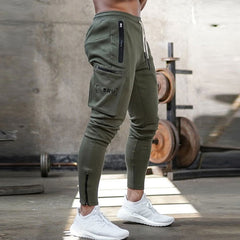 Men's Camouflage Multi-Pocket Workout Training Pants
