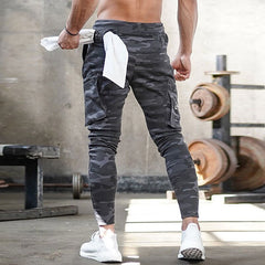 Men's Camouflage Multi-Pocket Workout Training Pants