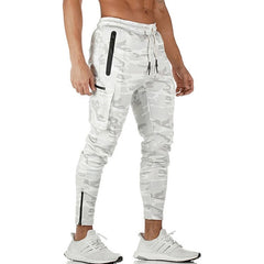 Men's Camouflage Multi-Pocket Workout Training Pants